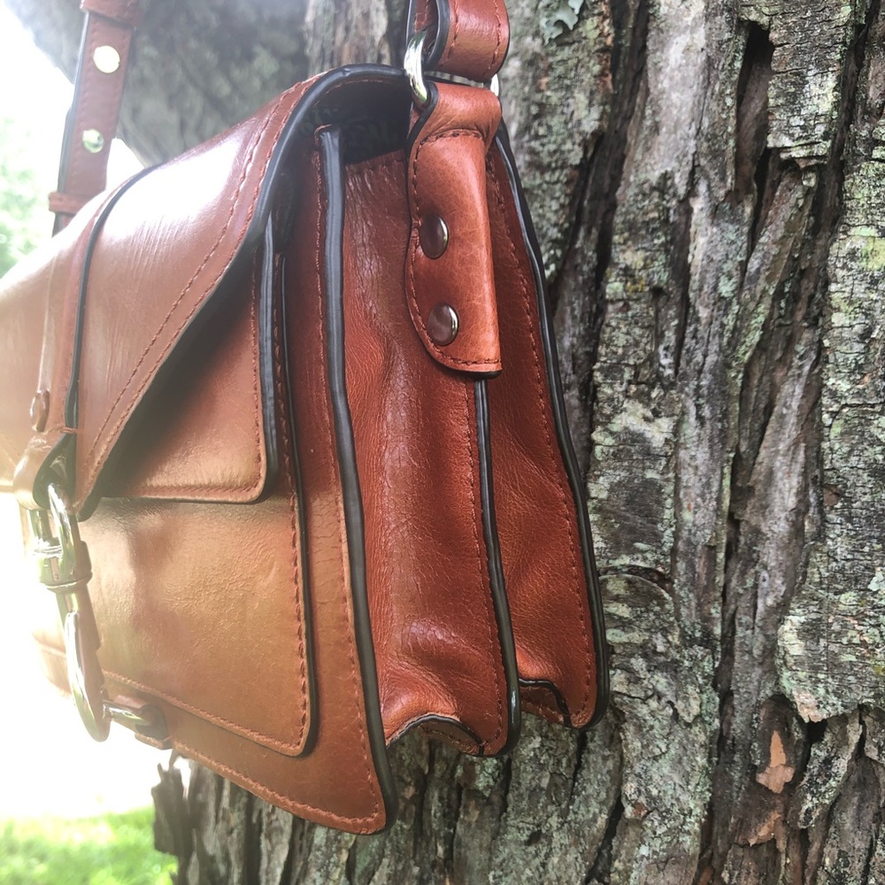 Rebecca Minkoff Hudson Mini Moto in Luggage - Picture 4 of 7